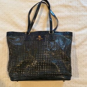 Patten (vegan) leather tote bag